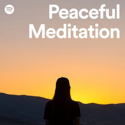 Peaceful Meditation Playlist Cover