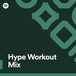 Hype Workout Mix Playlist Cover